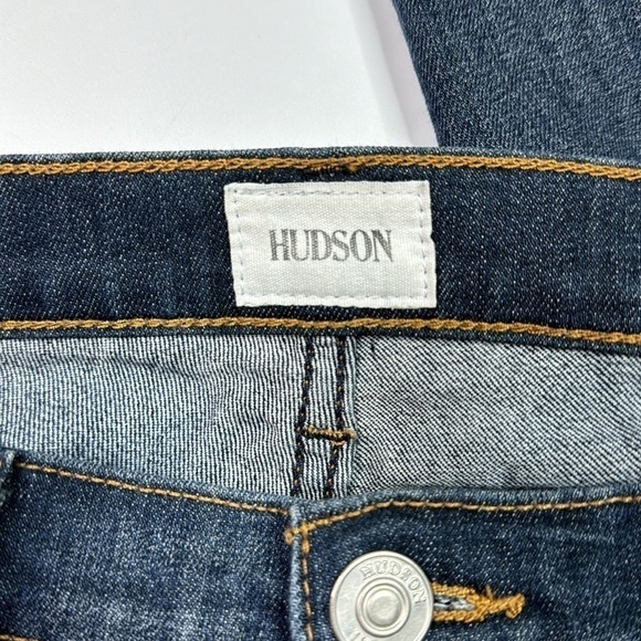 Hudson Ankle Krista Super Skinny Raw Hem Jeans Size 27 - Picture 10 of 12